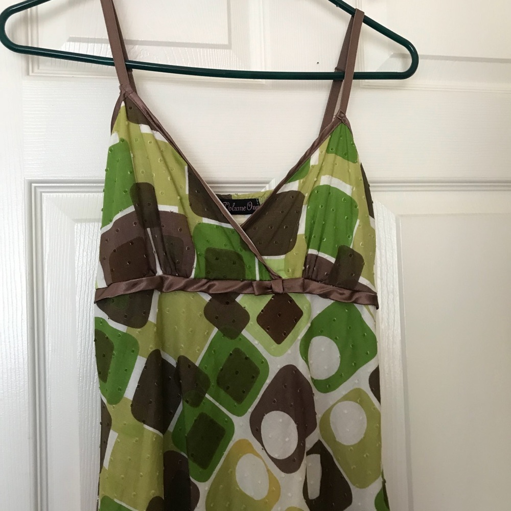 CASUAL GREEN DRESS